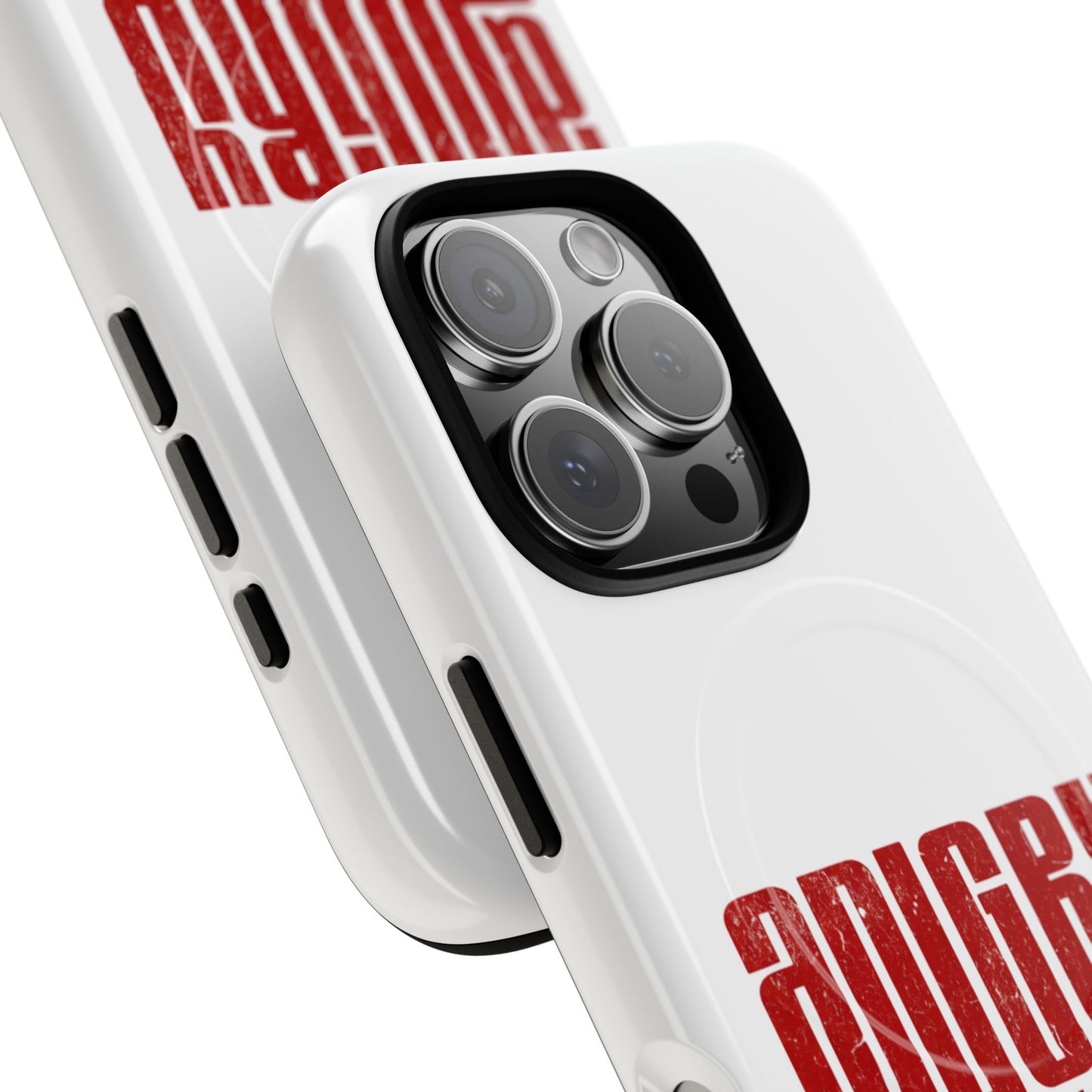 Angry Wives Magnetic Tough Phone Case — Retro Red Typography iPhone Cover